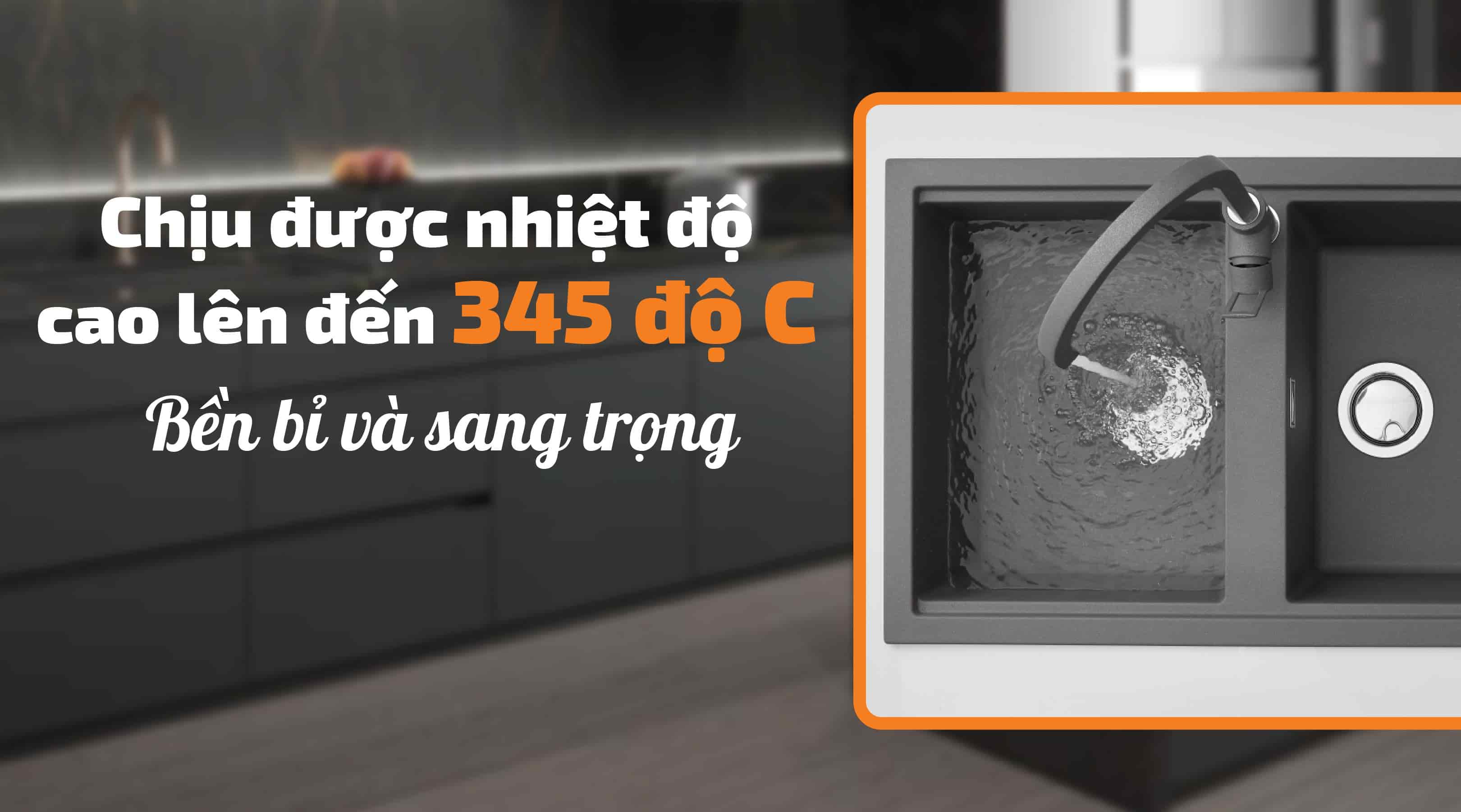 Chậu rửa mặt Malloca TITANIUM K-50073 - Chịu được nhiệt độ cao